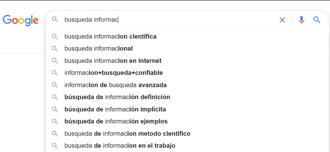 ejemplo de busqueda informacional